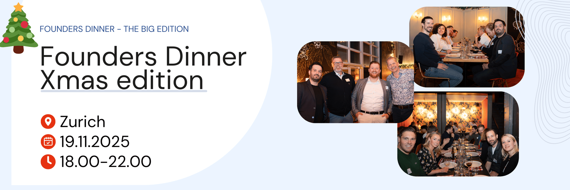 Founders Dinner The big one 19.11.2025